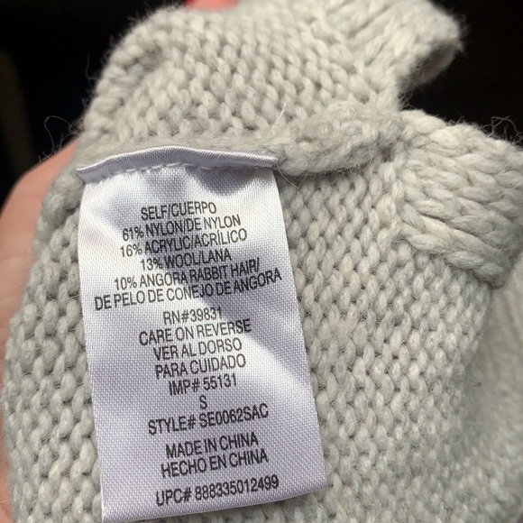 🤍 SAM EDELMAN | Dove Pointelle Knit Mix Sweater - Picture 8 of 9